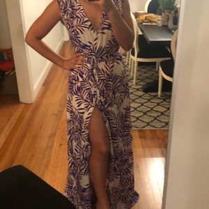 Yumi Kim Wrap Maxi Dress